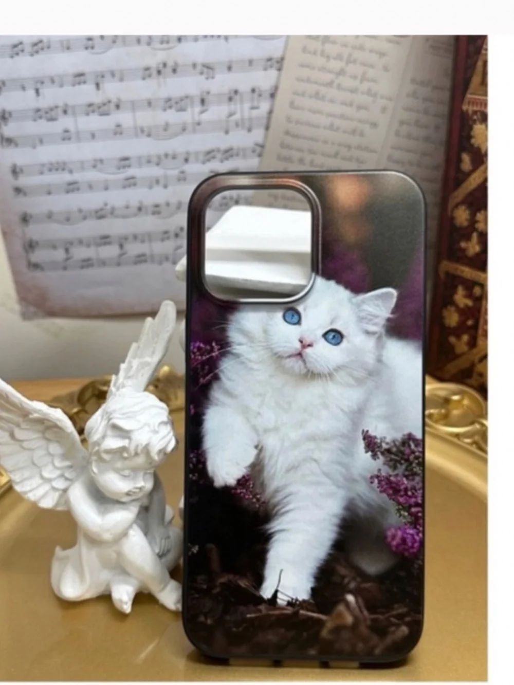 3 items.iphone14 /14plus/14pro/14promax cute cat Case